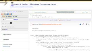 
                            7. Themes & Design - Shopware Community Forum