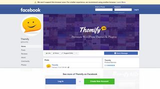 
                            5. Themify - Home | Facebook