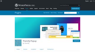 
                            7. Themify Popup | WordPress.org