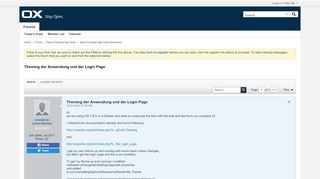 
                            3. Theming der Anwendung und der Login Page [Archive] - Official Open ...