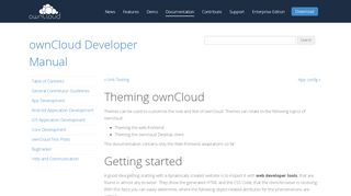 
                            3. Theming ownCloud — ownCloud Developer Manual 9.0 documentation