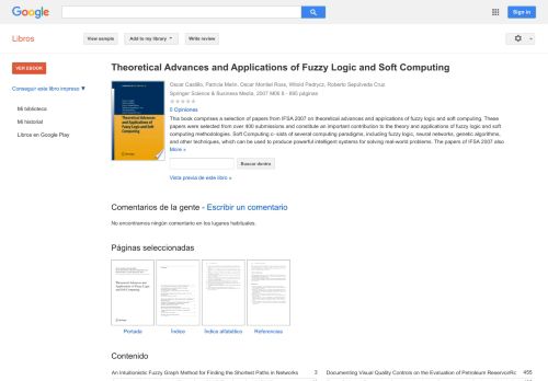 
                            7. Theoretical Advances and Applications of Fuzzy Logic and Soft Computing
