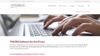 
                            2. THEORG Praxissoftware für die Therapieplanung - SOVDWAER GmbH