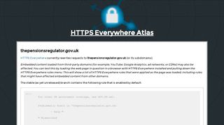 
                            13. thepensionsregulator.gov.uk - HTTPS Everywhere Atlas