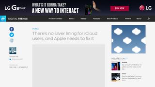 
                            10. There's no silver lining for iCloud users, and Apple needs to fix it