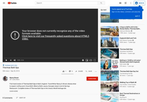 
                            11. Thermae Bath Spa - YouTube