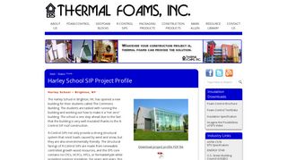 
                            4. Thermal Foams | R-Control SIPs: Project Profiles - Harley School