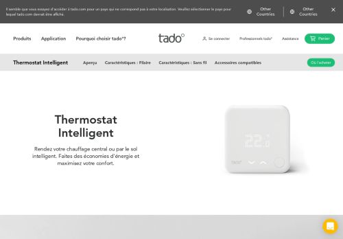 
                            9. Thermostat Intelligent - Kit de Démarrage V3+ | tado°