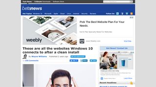 
                            12. These are all the websites Windows 10 connects to after a clean install