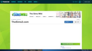 
                            3. TheSims2.com | The Sims Wiki | FANDOM powered by Wikia