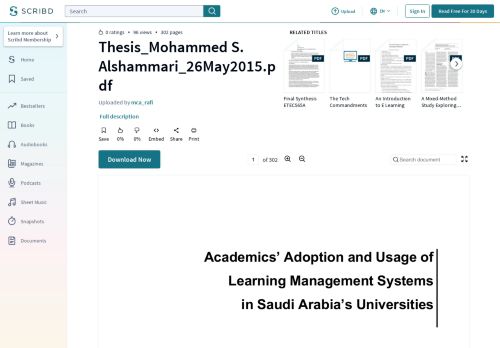 
                            8. Thesis_Mohammed S. Alshammari_26May2015.pdf | ...