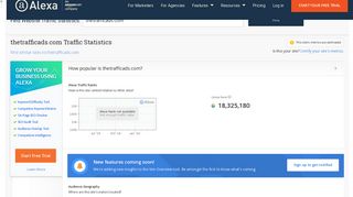 
                            7. Thetrafficads.com Traffic, Demographics and Competitors - Alexa