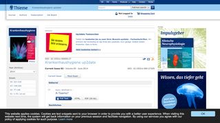 
                            7. Thieme E-Books & E-Journals - Krankenhaushygiene up2date / Issue