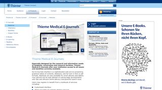 
                            3. Thieme Medical E-Journals - Thieme Connect - E-Journals