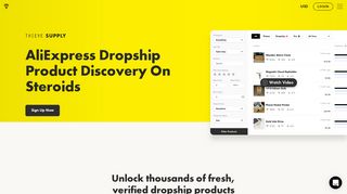 Thieve Supply | Dropship Product Discovery Tools