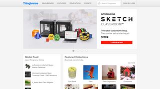 
                            1. Thingiverse - Digital Designs for Physical Objects