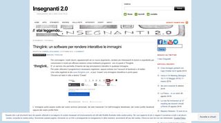 
                            8. Thinglink: un software per rendere interattive le immagini | Insegnanti 2.0