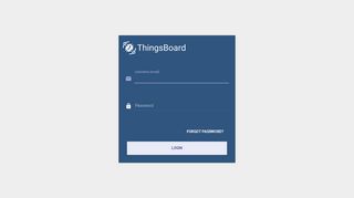 
                            1. ThingsBoard | Login