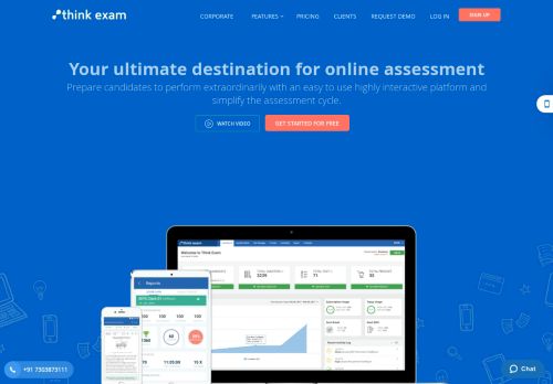 
                            7. Think Exam: Online Exam Software to Create Exams | Online Tests ...