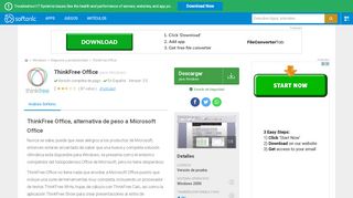 
                            5. ThinkFree Office - Descargar