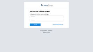 
                            10. ThinkHR, Inc.: Login