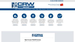 
                            5. ThinkHR Login Page - CRW Insurance