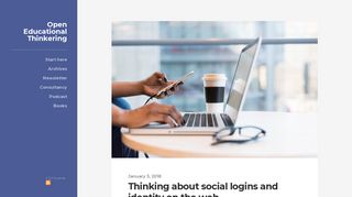 
                            1. Thinking about social logins and identity on the web | Open ...