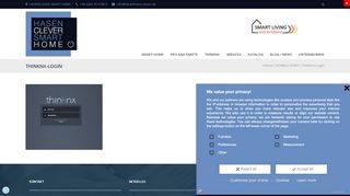 
                            10. ThinKnx-Login - HASENCLEVER SMART HOME: Die clevere ...