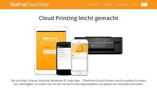 
                            5. ThinPrint Cloud Printer: Cloud Printing leicht gemacht