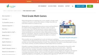 
                            1. Third Grade Math Games - DreamBox Learning