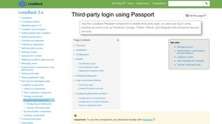 
                            1. Third-party login using Passport | LoopBack Documentation