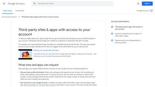 
                            11. Third-party sites & apps with access to your account - Google Support