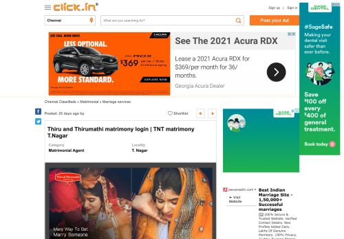
                            2. Thiru And Thirumathi Matrimony Login | TNT Matrimony T.Nagar ...