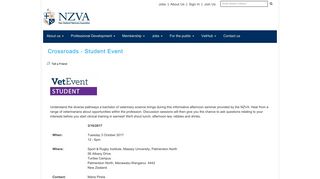 
                            10. this Event's Details - NZVA