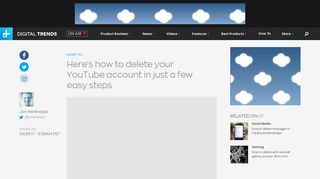 
                            13. This Is How To Delete Your Youtube Account In A Few Quick Steps ...