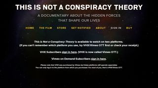 
                            10. This is Not a Conspiracy Theory – Sign In