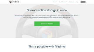 
                            4. This is possible with firedrive - Large capacity cloud service-fire web ...