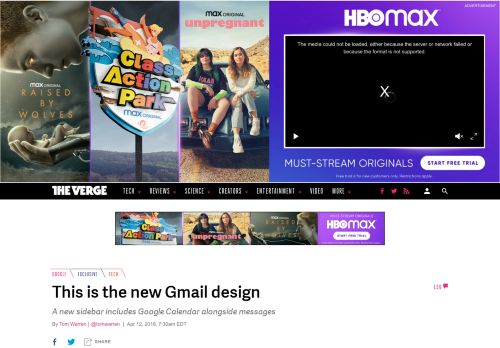 
                            11. This is the new Gmail design - The Verge