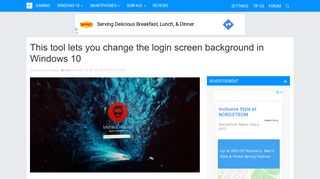 
                            6. This tool lets you change the login screen background in Windows 10 ...
