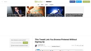 
                            8. This Tweak Lets You Browse Pinterest Without Signing Up ...