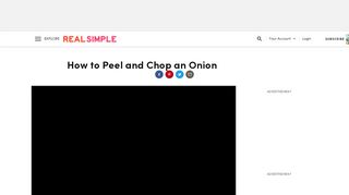 
                            13. This Video Shows Exactly How to Peel and Cut an Onion | Real Simple