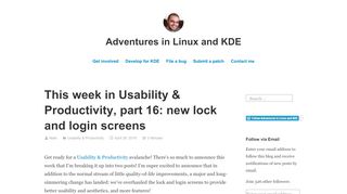 
                            10. This week in Usability & Productivity, part 16: new lock and login screens