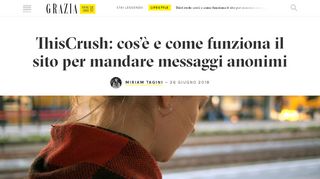 
                            9. ThisCrush: cos'è e come funziona il sito per mandare messaggi anonimi