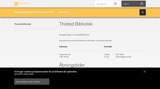 
                            2. Thisted Bibliotek | Biblioteket i Thy