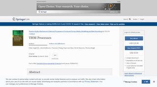 
                            9. THM Processes | SpringerLink