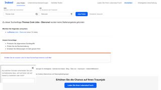 
                            4. Thomas Cook Jobs in Oberursel - Februar 2019 | Indeed.com