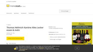 
                            6. Thomas Hellmich Kantine Alles Lecker essen & mehr in Halle (Saale ...