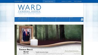 
                            10. Thomas Kemp Login - Woodbridge, Ontario | Ward Funeral Homes