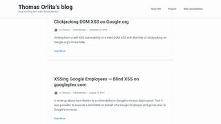 
                            10. Thomas Orlita's blog - Bug hunting and web development
