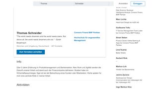 
                            11. Thomas Schneider – Head Of Product Management – Consors Finanz ...